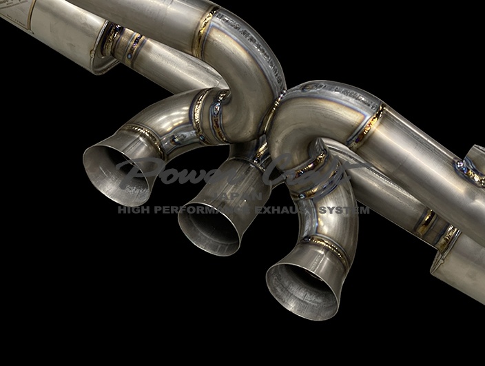 POWER CRAFT FERRARI 458 ITALIA / SPECIALE HYBRID EXHAUST MUFFLER