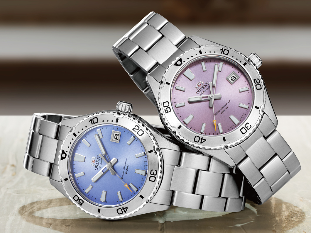 オリエントマコ”日本限定モデル】鮮やかな文字盤とコンパクトな新