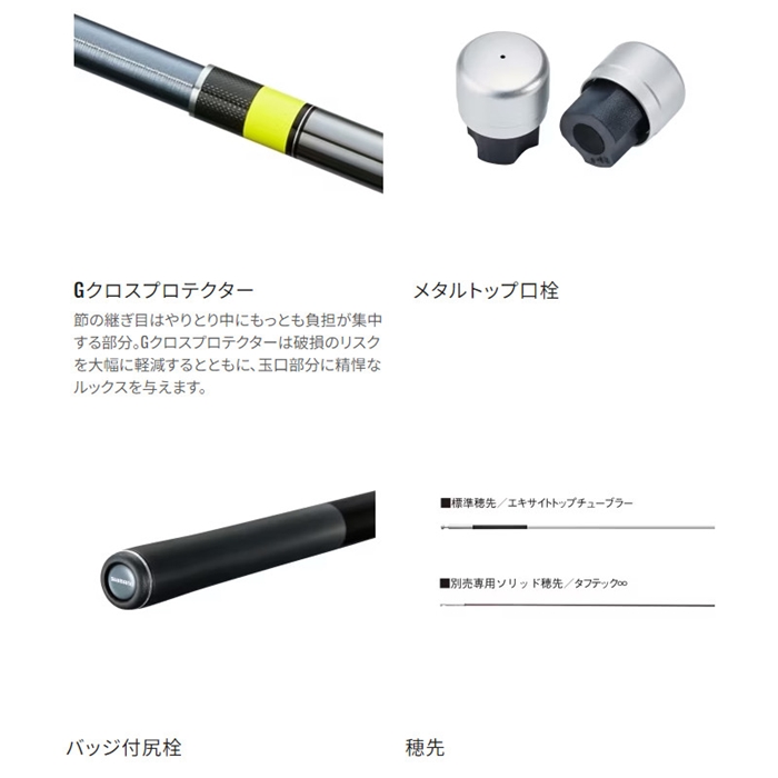 シマノ トリプルフォース 鮎竿 95NJ 早瀬 H2.75 シマノ トリプル