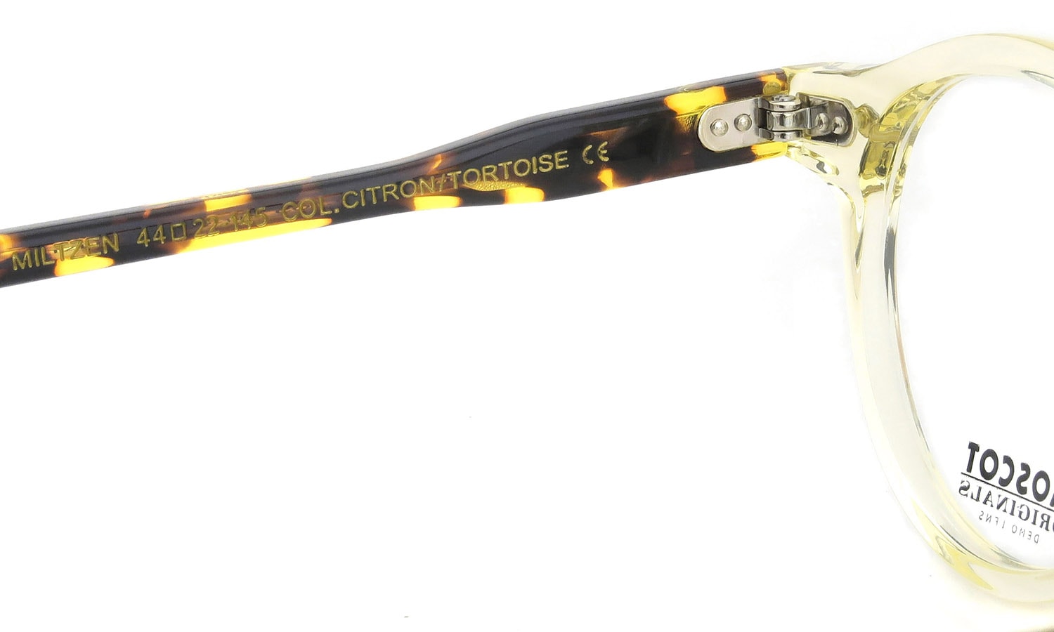 モスコット MOSCOT メガネ MILTZEN ミルツェン通販 CITRON/TORTOISE