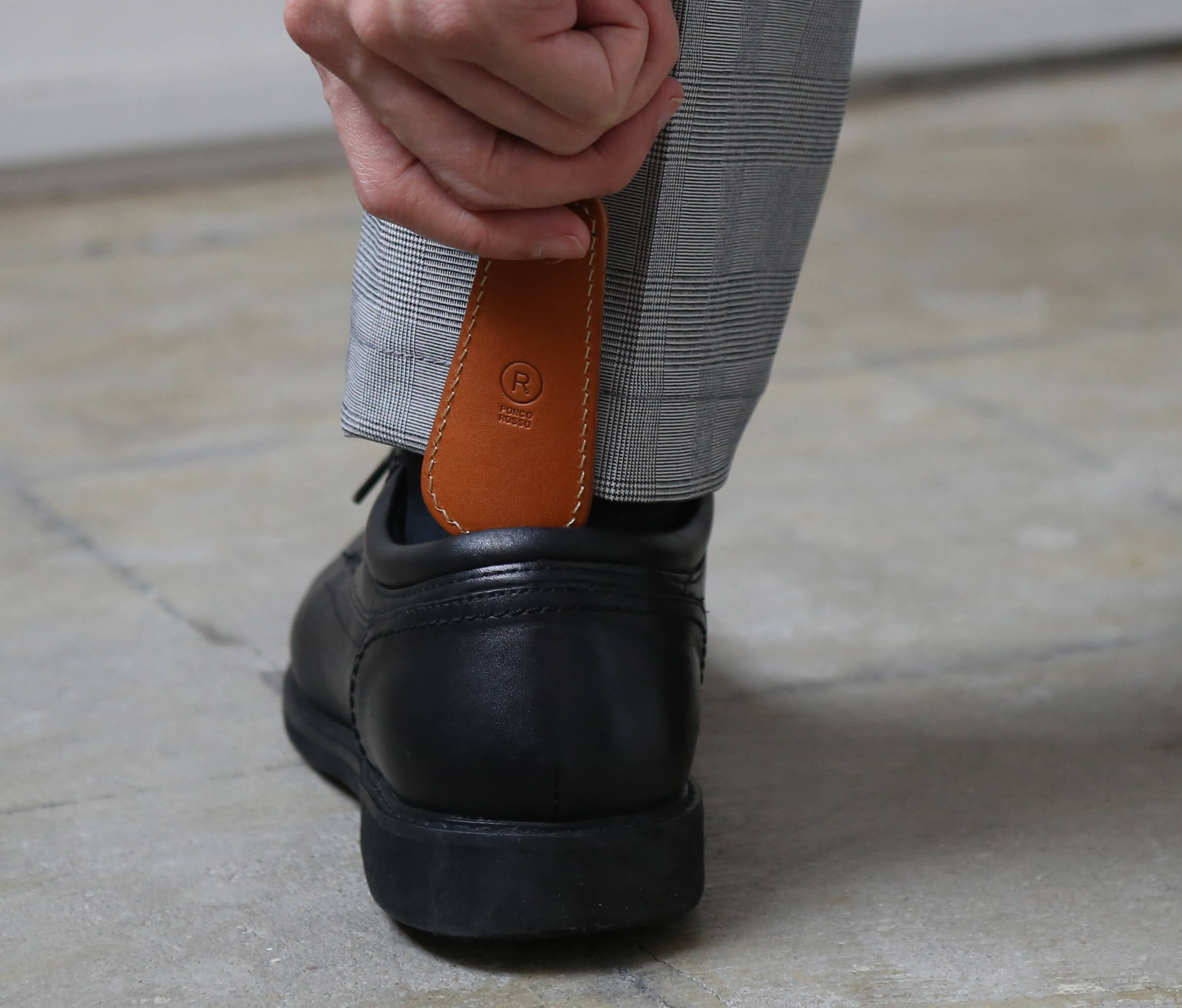 靴べらキーホルダー | 革工房のPorco Rosso(ポルコロッソ) - 日本の