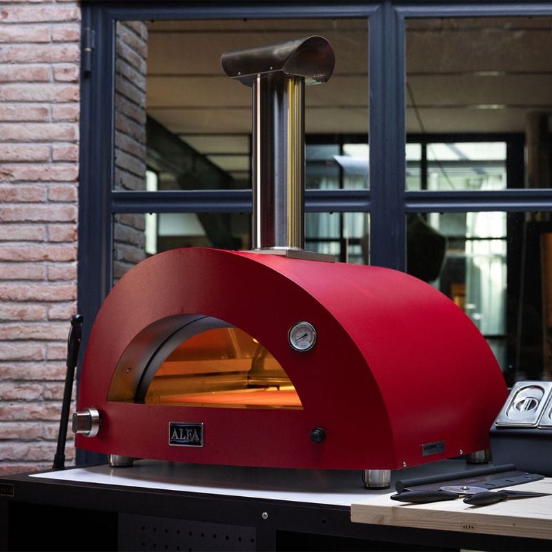 Alfa MODERNO 2 Pizze Gas Oven - Patio & Pizza Outdoor Furnishings