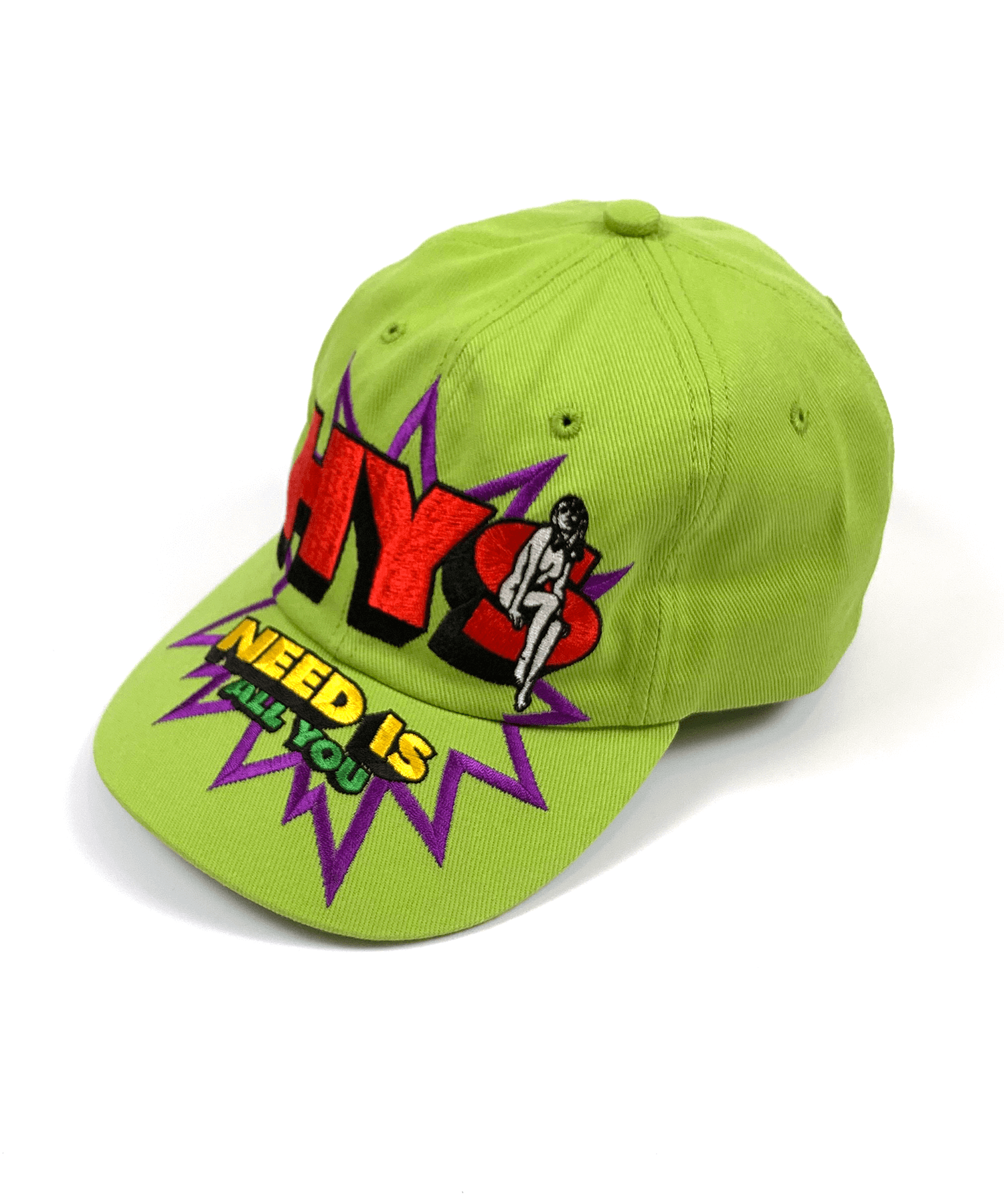 HYSTERIC GLAMOUR HYS NEED IS YOU刺繍 キャップ