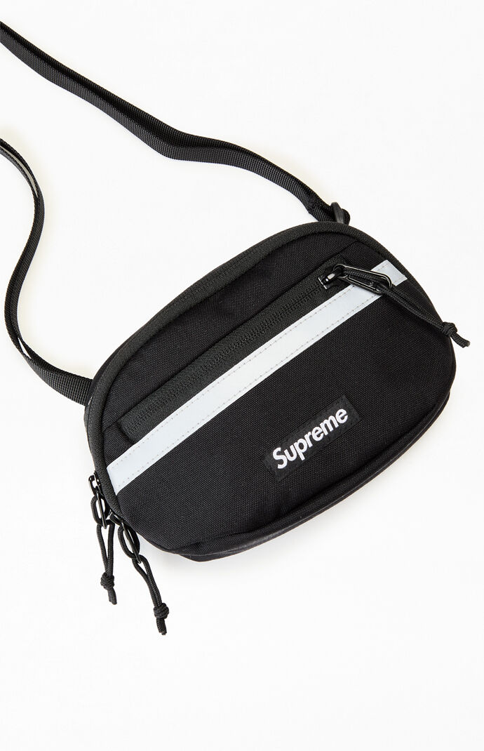 Supreme Black Mini Side Bag | Pacsun