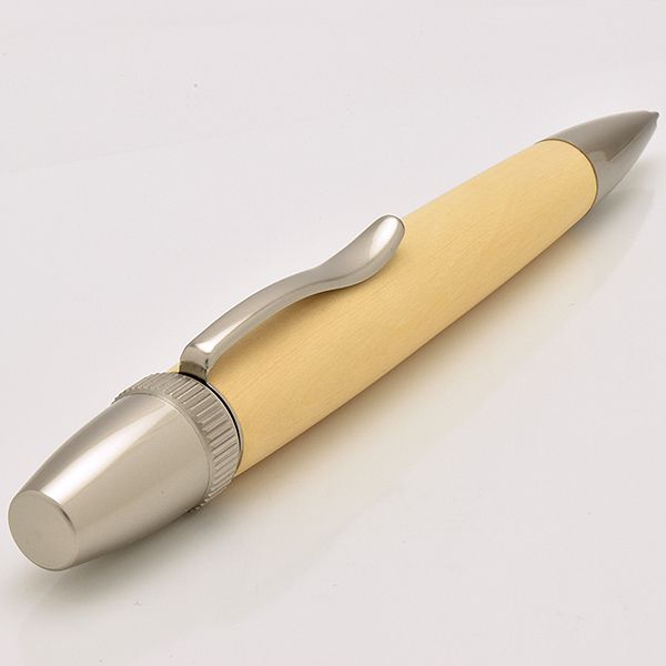 杢杢工房 木軸ボールペン パトリオットスリム L-LUX203 高野槇