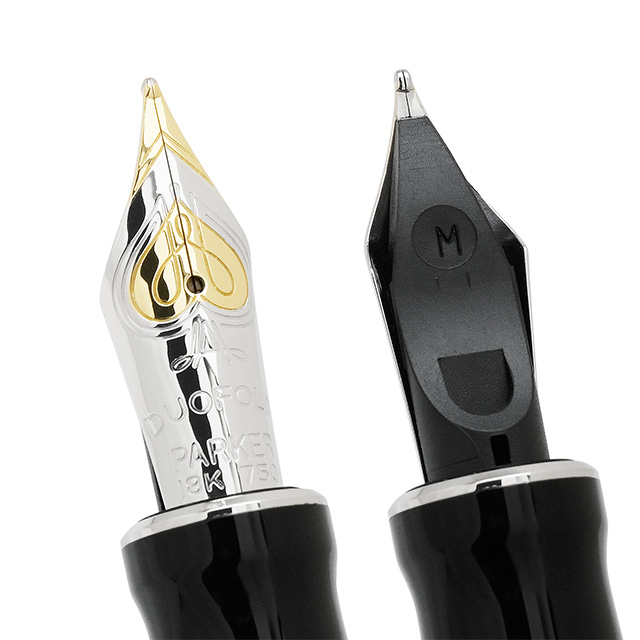 PARKER（パーカー）万年筆 デュオフォールド クラシック ブラックCT