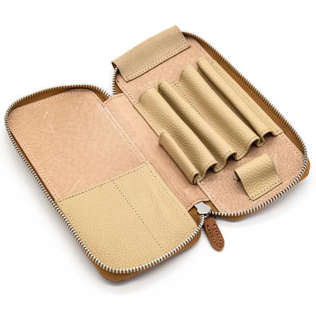 即日出荷OK】Luddite（ラダイト）ラウンドジップペンケース MAYA