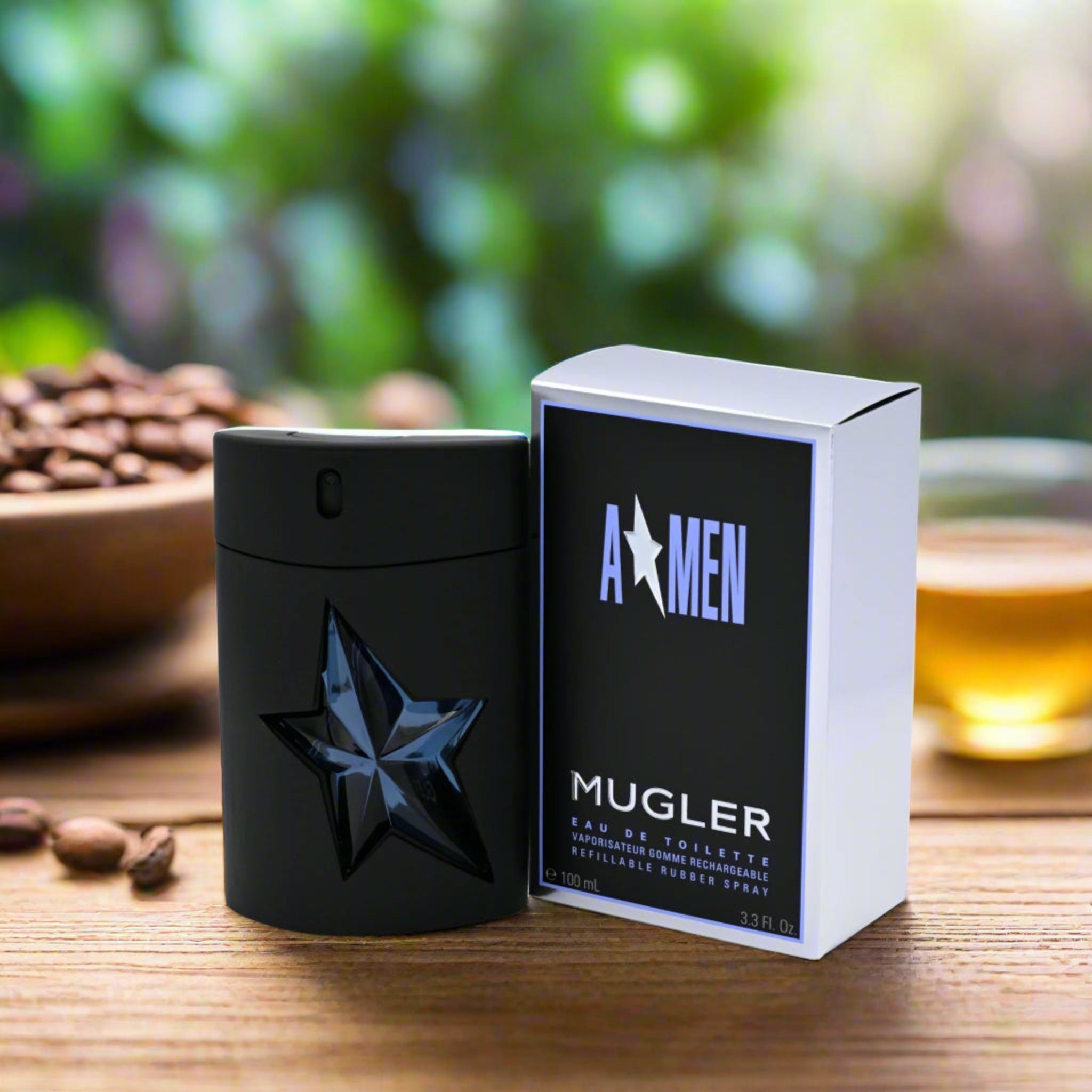 Angel A Men (Refillable Rubber Spray) by Thierry Mugler for Men