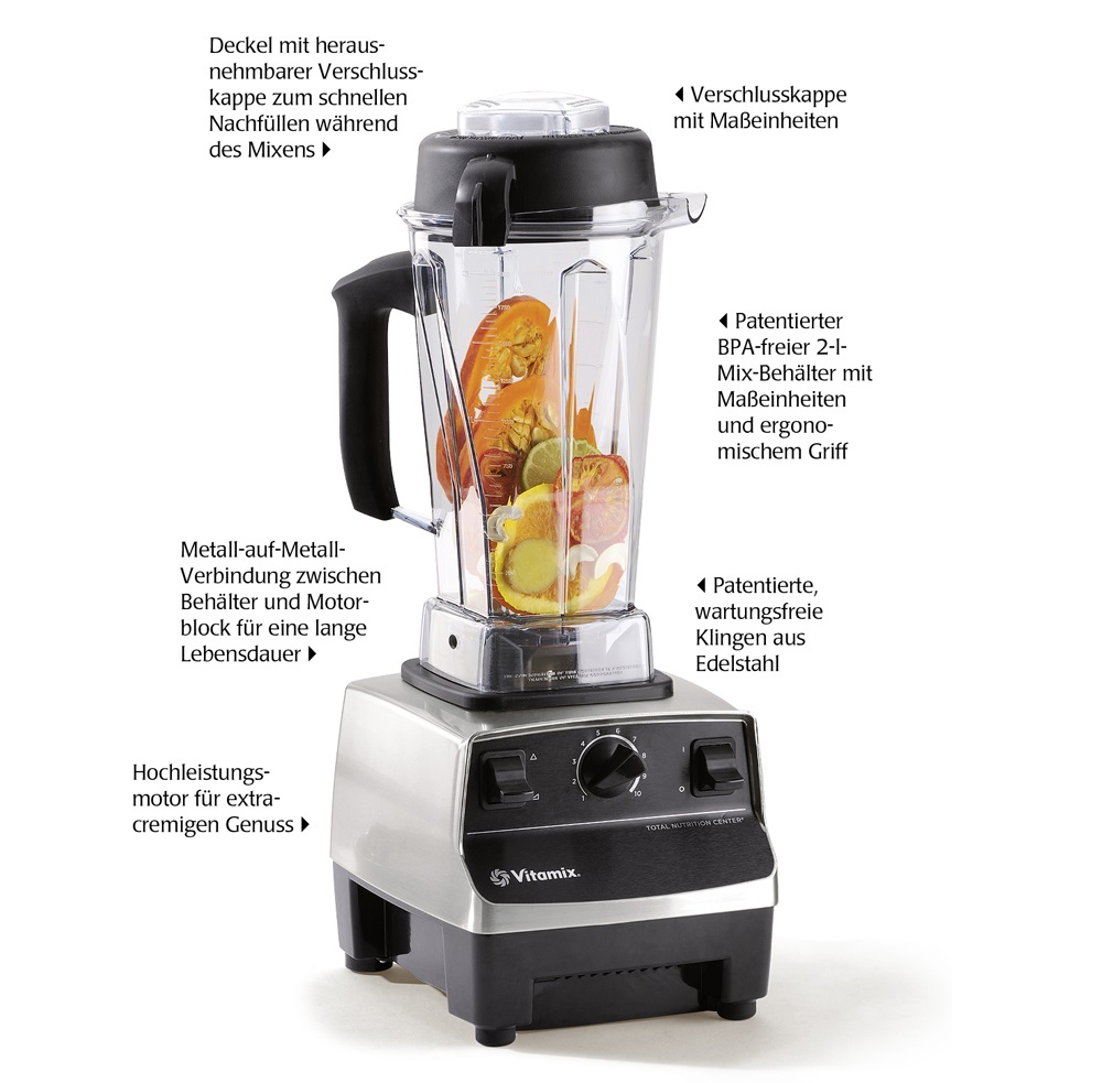 VitaMix TNC 5200 - dieser Mixer ersetzt viele Küchengeräte