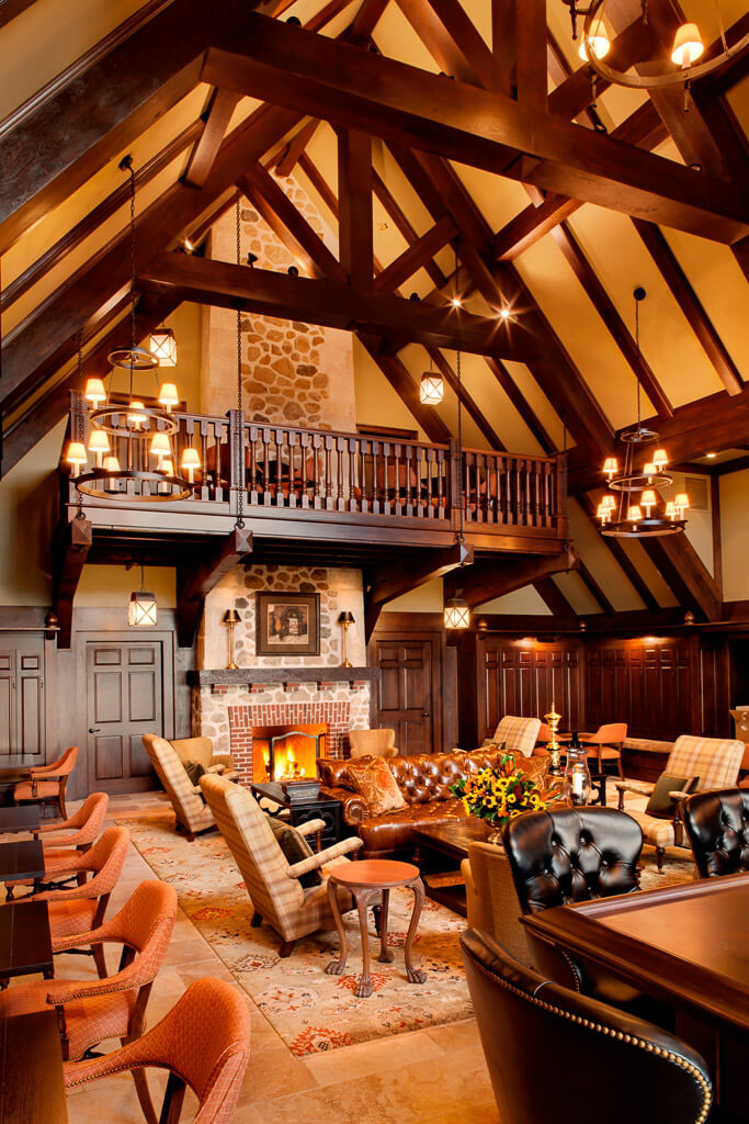 Erin Hills Golf Course Club House & Cottages | Peabody's Interiors