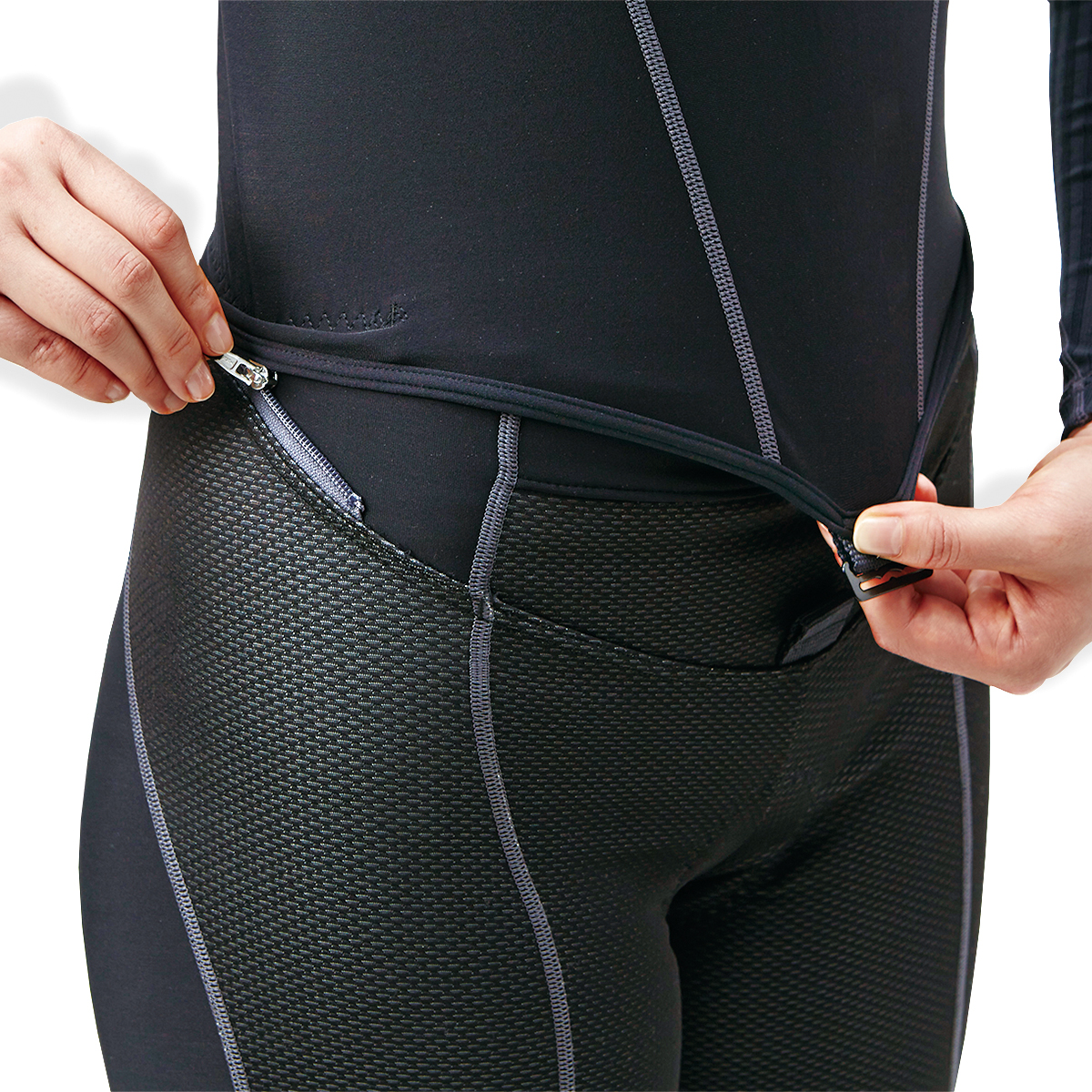 WT6500-3DNP：ウィンドブレーク クイック ビブ タイツ | パールイズミ