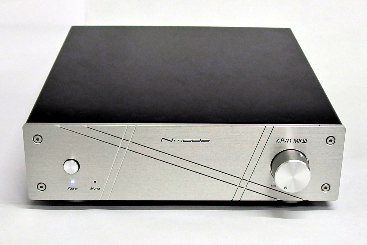 Nmode、1bitデジタルパワーアンプ「X-PW1-MKIII」。可変ボリューム搭載