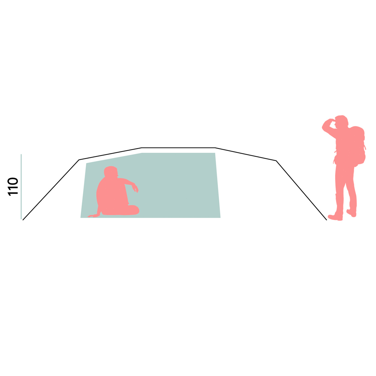 ベルガンス トロルヘッタ トンネルテント 4 - Bergans