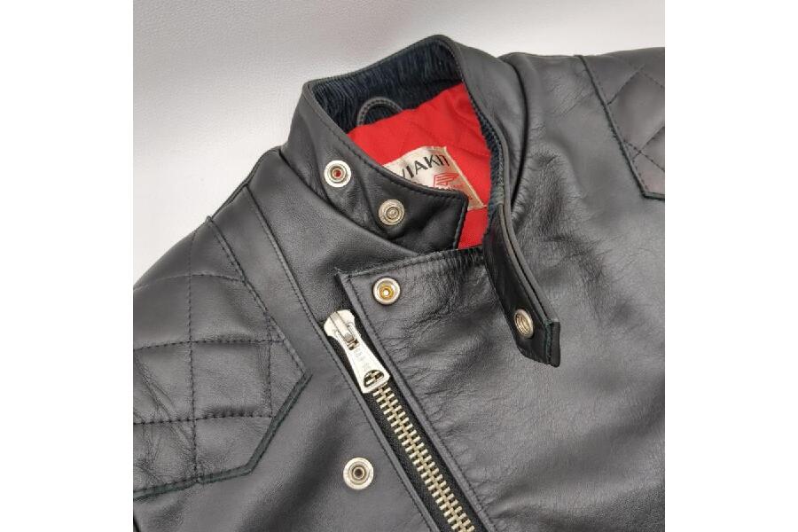 ルイスレザー アヴィアキット ライダースジャケット SIZE 34 ブラック
