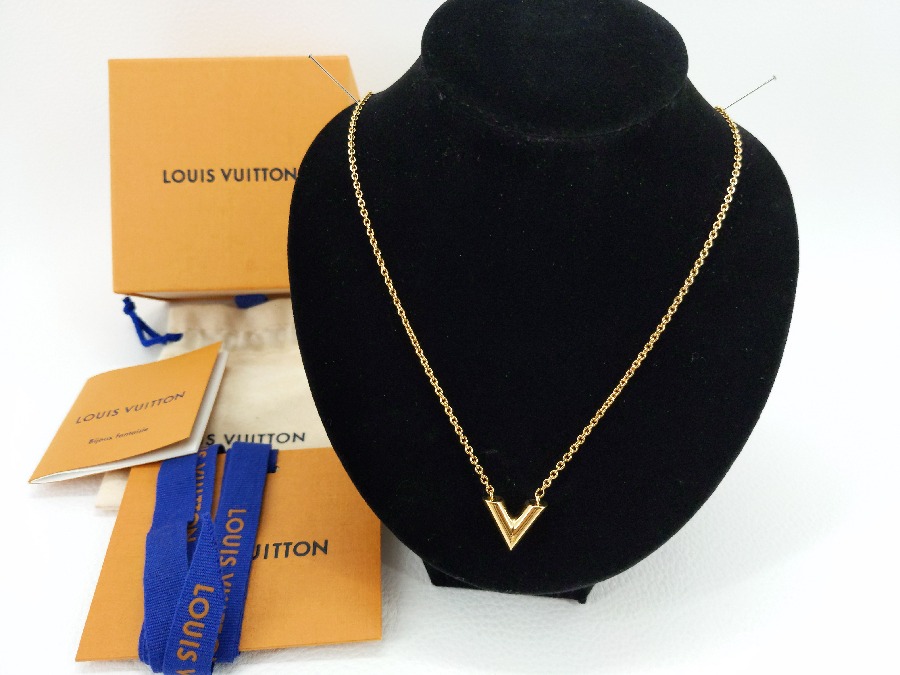 ルイ ヴィトン エッセンシャルV ネックレス M61083 買取り 入荷
