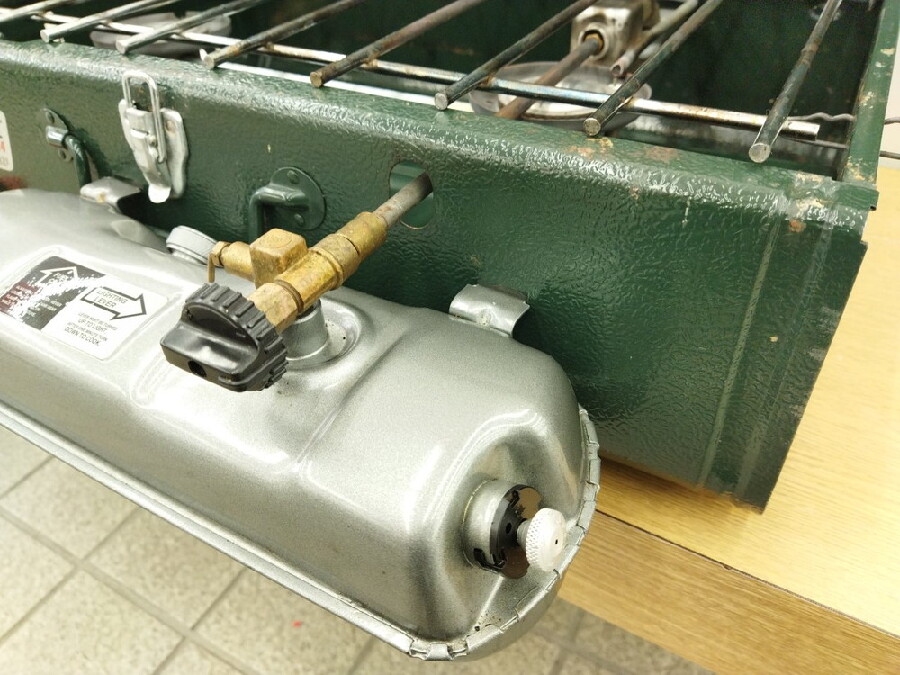 Coleman ツーバーナー 414 & Peak マルチスタンド Colemanツーバーナー