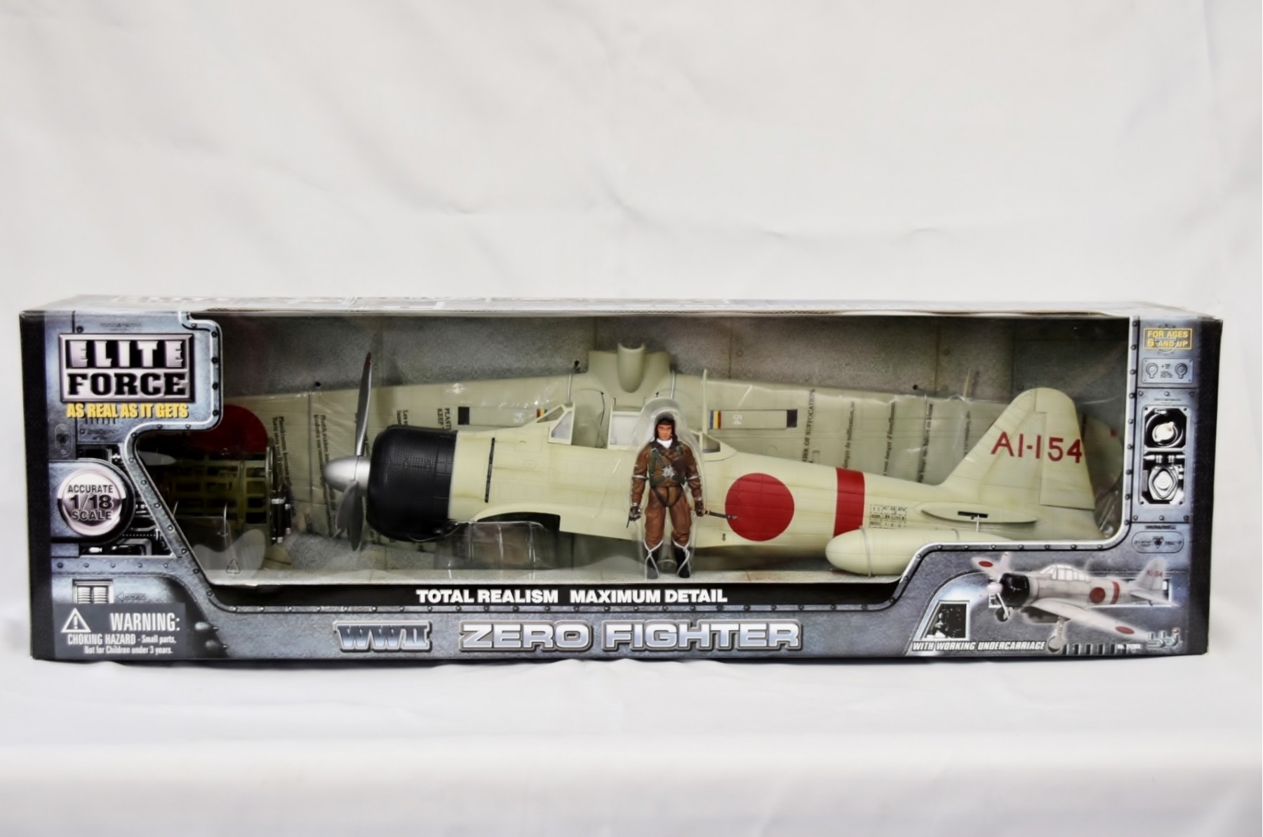 WW II ZERO FIGHTER 1/18 零戦 エリートフォース 日本軍