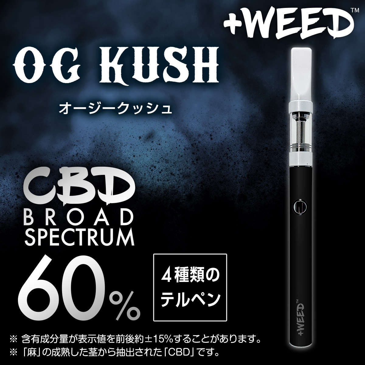 プラスウィード スターターキット CBDブロードスペクトラム60