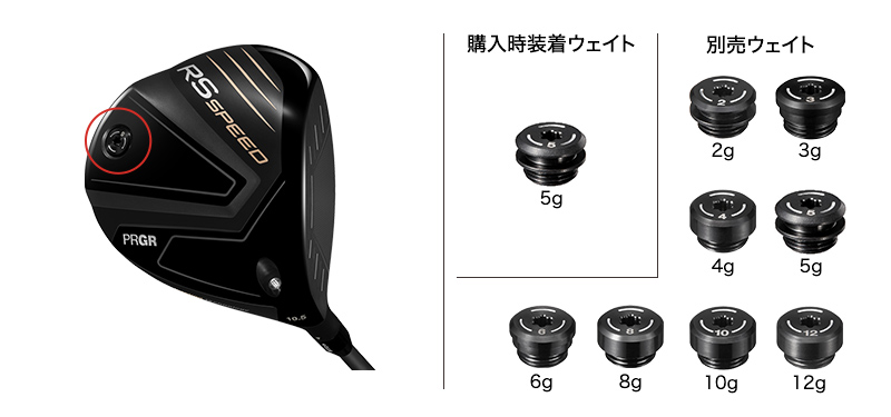 RS SPEED ドライバー | ドライバー | プロギア（PRGR）オフィシャルサイト