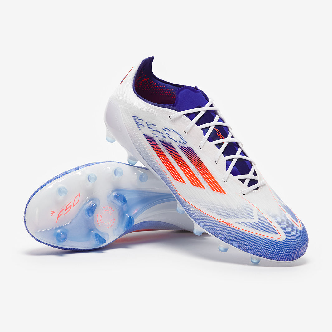 adidas F50 Elite Artificial Grass - Ftwr White/Solar Red/Lucid