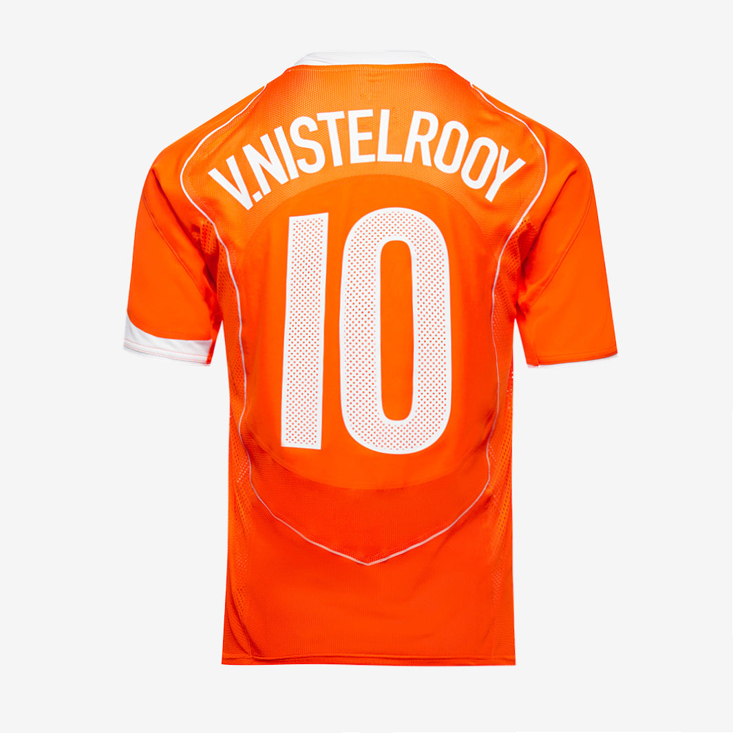Nike Netherlands 2004 Re-Issue Shirt With Van Nistelrooy 10