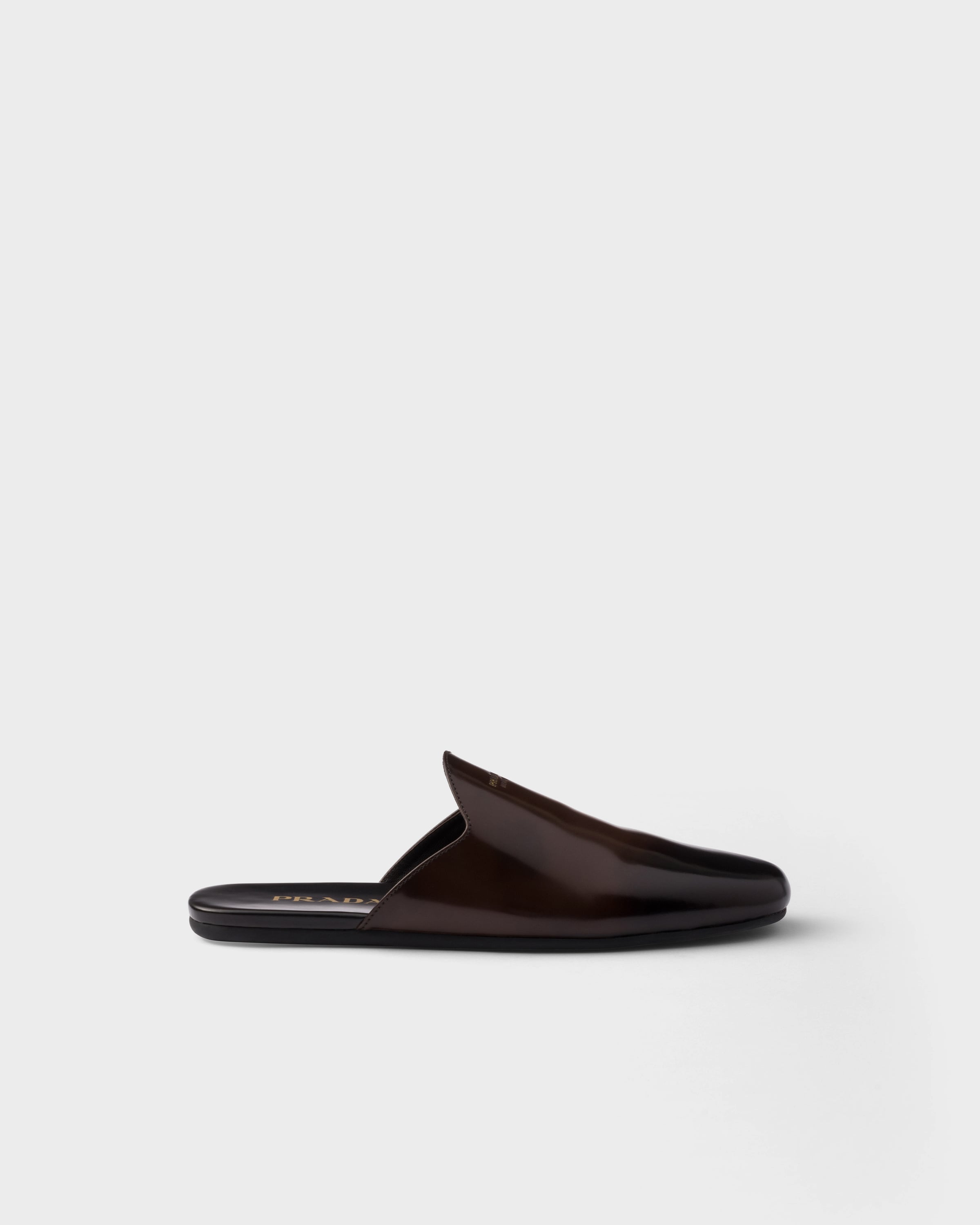 Sienna Mules Aus Gebürstetem Leder | PRADA