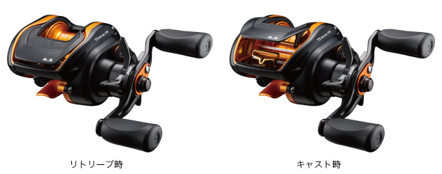 T3 SV 6.1L-TW ベイトリール T3 SV 6.1L-TW ベイトリール T3 SV 6.1L