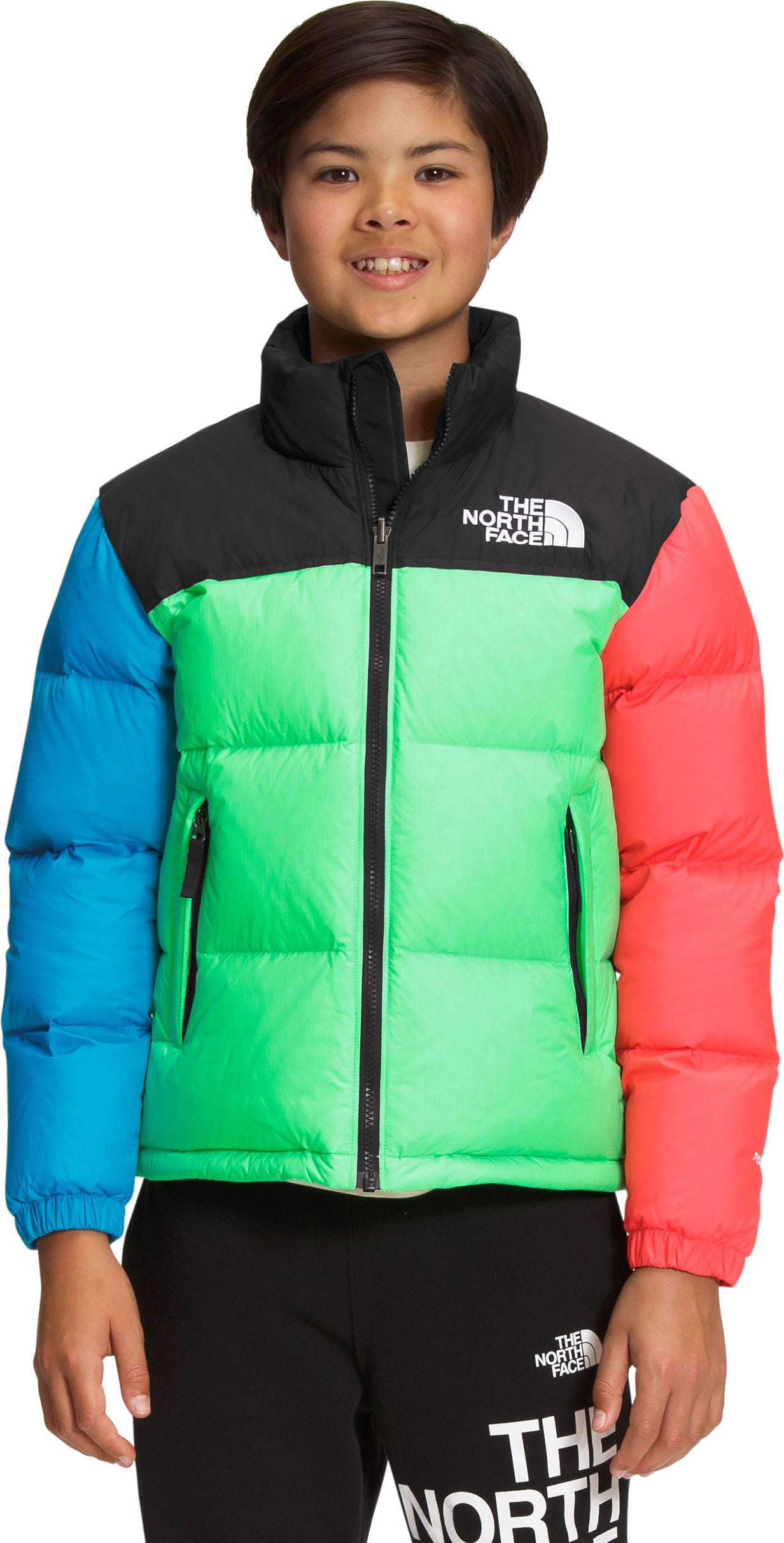 Teen 1996 Retro Nuptse Jacket Chlorophyll Green – Quarks Shoes