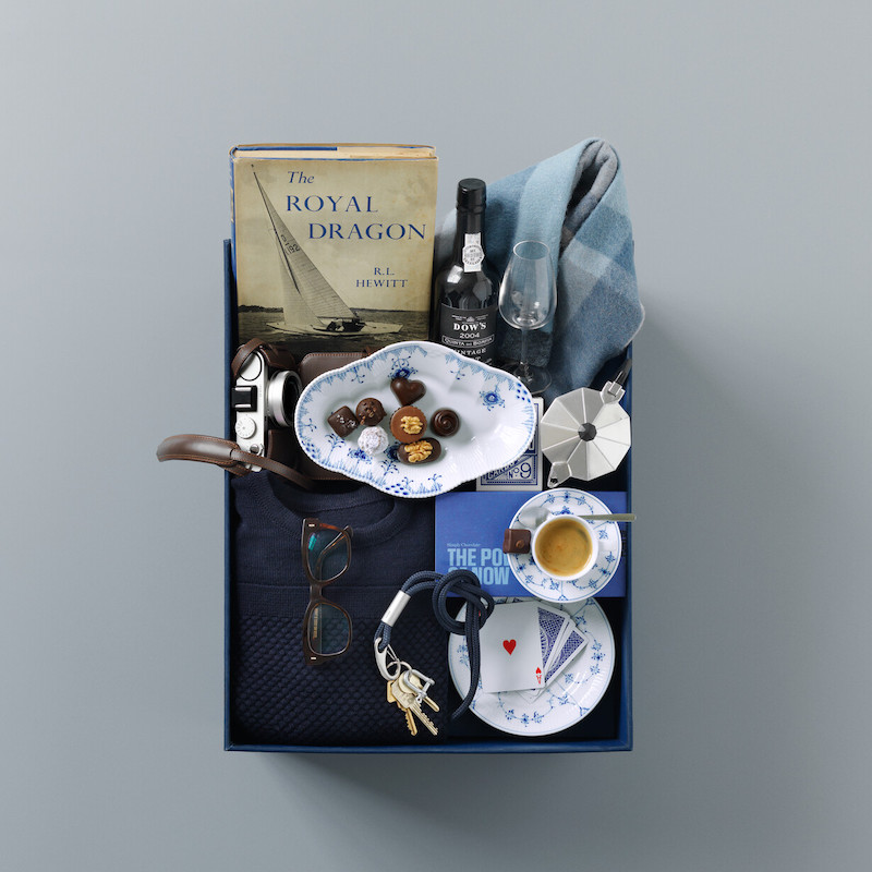 ブルーフルーテッド プレイン プレート 17cm|ロイヤル コペンハーゲン