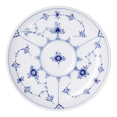 ブルーフルーテッド プレイン カップ&ソーサー 240ml|ロイヤル