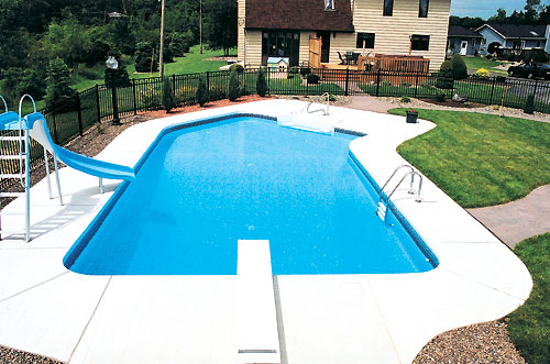 14' x 32' Lazy-L Swimming Pool Kit with 42