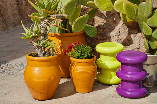 Pilastro Stool by Kartell • room service 360°