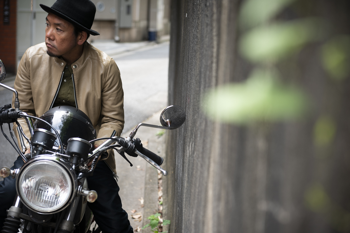 メッシュデザインライダースジャケット メッシュデザインライダース