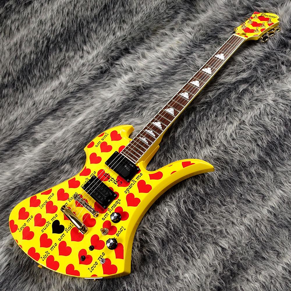 イエローハートBurny MG-145S？ hideモデル BURNY バーニー hideモデル MG-145S HY YellowHeartイエローハート
