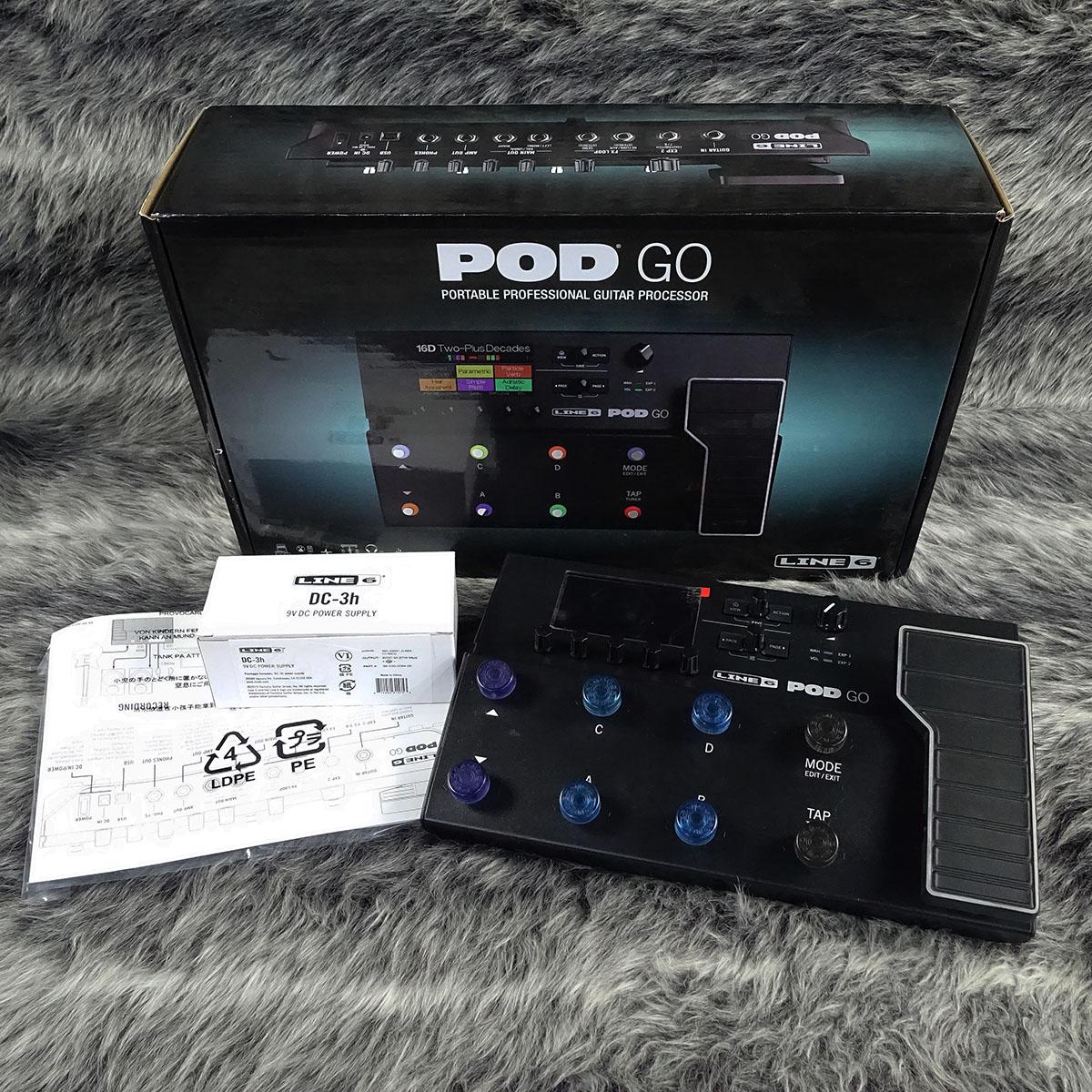 ギター LINE 6 POD GO LINE6 POD Go マルチエフェクター ラインシックス | 島村楽器