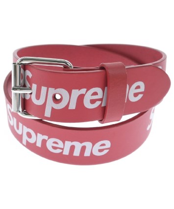 Supreme（シュプリーム）ベルト 赤 サイズ:S メンズ/2200474831089