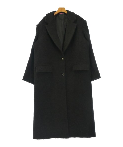 VALENTINO（ヴァレンティノ）チェスターコート 黒 サイズ:50(XXL位