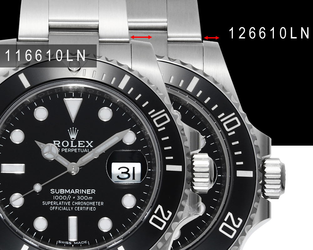 新旧比較】ロレックス サブマリーナ 126610LNを徹底解説！旧型116610LN