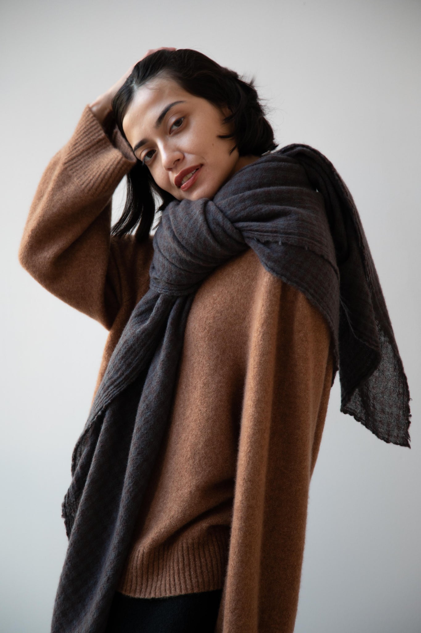 小物 25AW apuntob / cashmere stole 25AW apuntob / cashmere stole