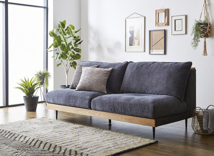 ALICIA3人掛けソファ(アイボリー) | 家電家具のサブスク・レンタルの事