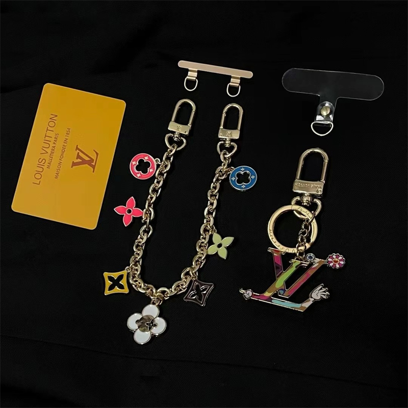 ヴィトン 風 iphone16/16pro ケース チェーン ストラップ 付き