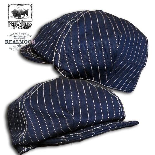 フリーホイーラーズ黒 ストライプ キャスケット フリーホイーラーズ