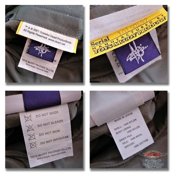 No.TMJ2133 TOYS McCOY トイズマッコイ TYPE MA-1 MIL-J-8279E