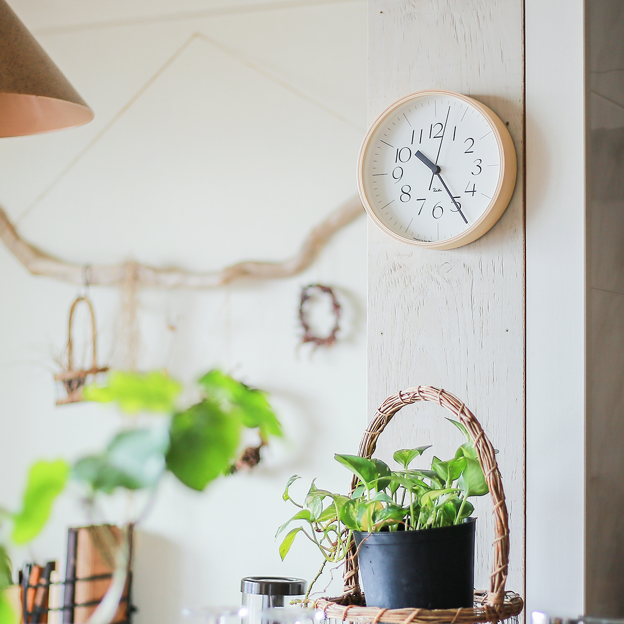 掛け時計 RIKI CLOCK 細字タイプ ｜家具・インテリア通販 Re:CENO(リセノ)