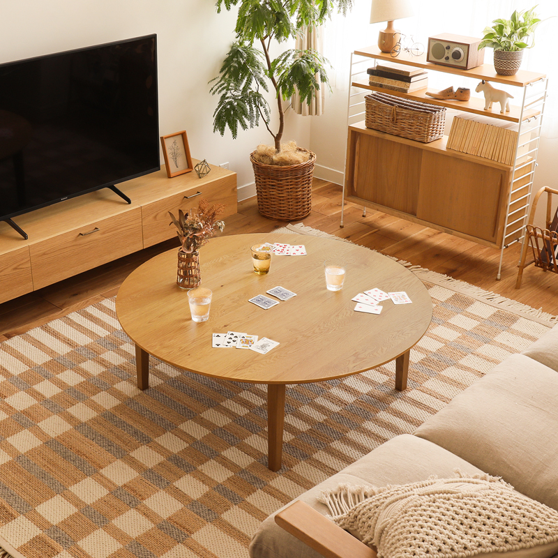 こたつテーブル FAM／NA 円形 直径110cmタイプ ｜家具・インテリア通販