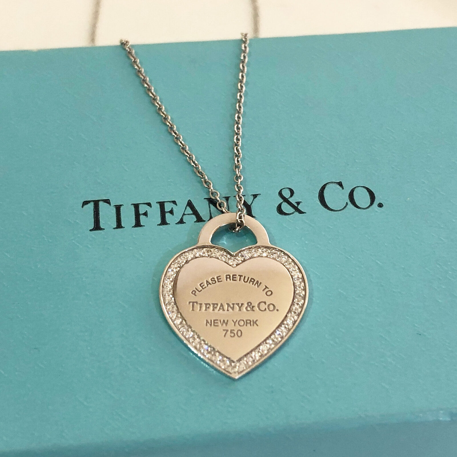 ティファニー リターントゥ ティファニー ハートネックレス 750