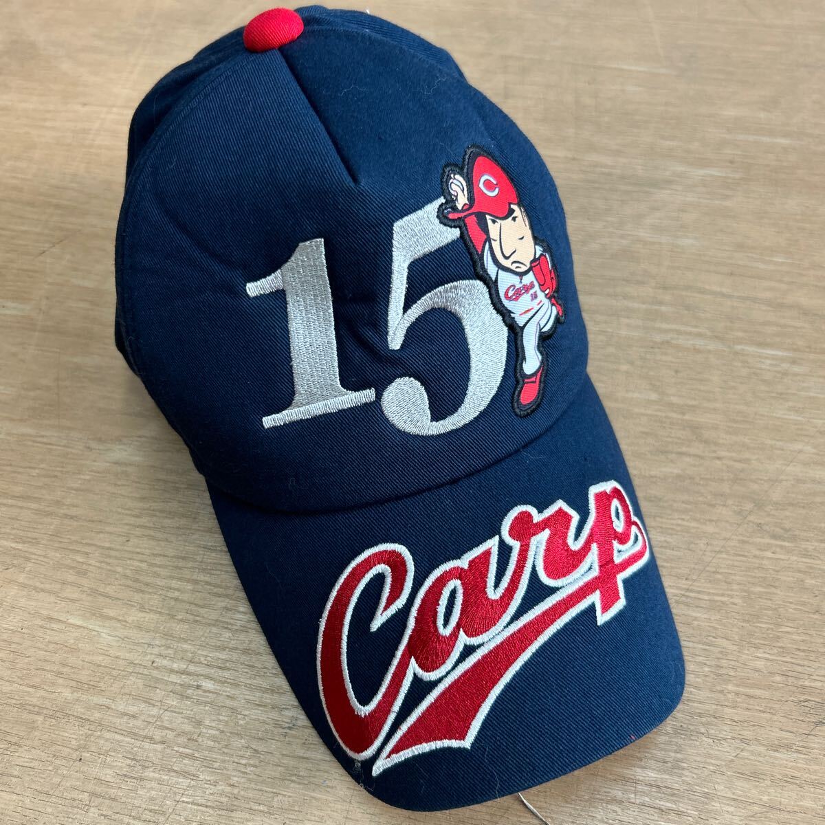 広島東洋 カープ 黒田博樹 氏 キャップ CARPサイズ フリー 帽子を買取