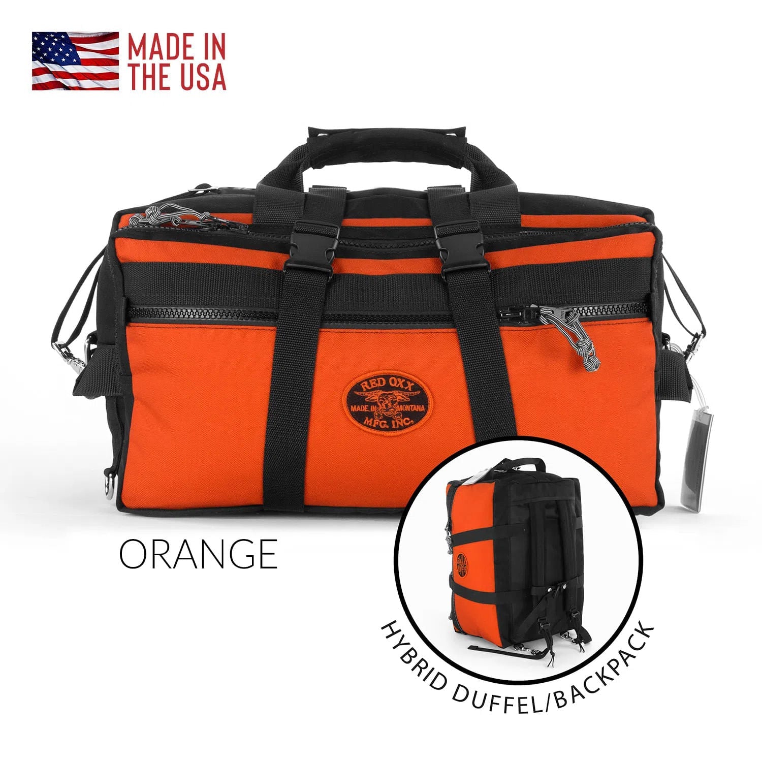 Hybrid Duffel Bag Convertible Backpack - Tres Hombres