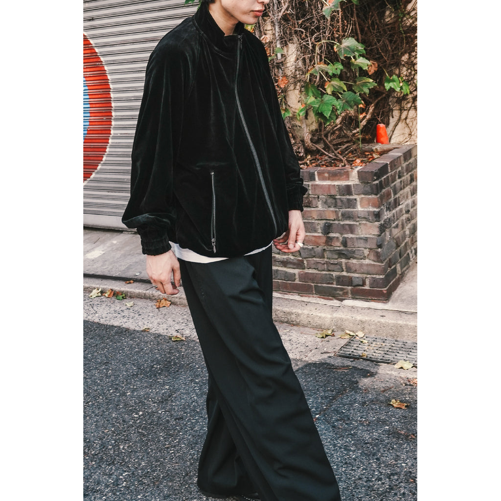 Compact Velour Track Jacket | ref. / Web Store
