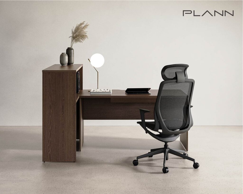 プラン木製デスク W1200×D700 ホワイト×ホワイト脚 RFPD-1270WH-WL